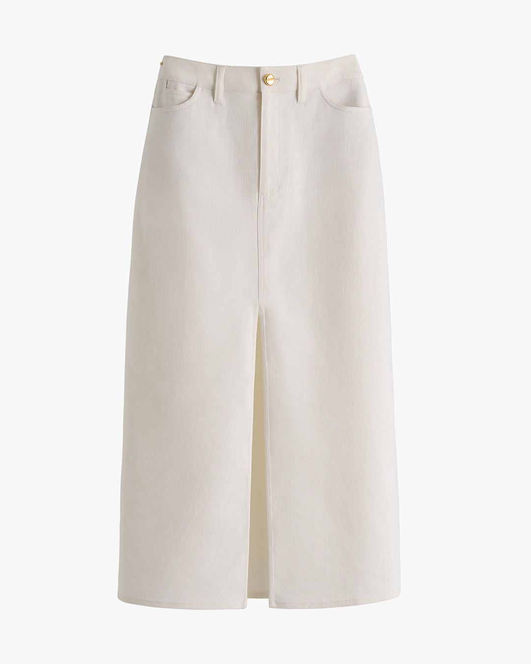 Front Slit Maxi Skirt