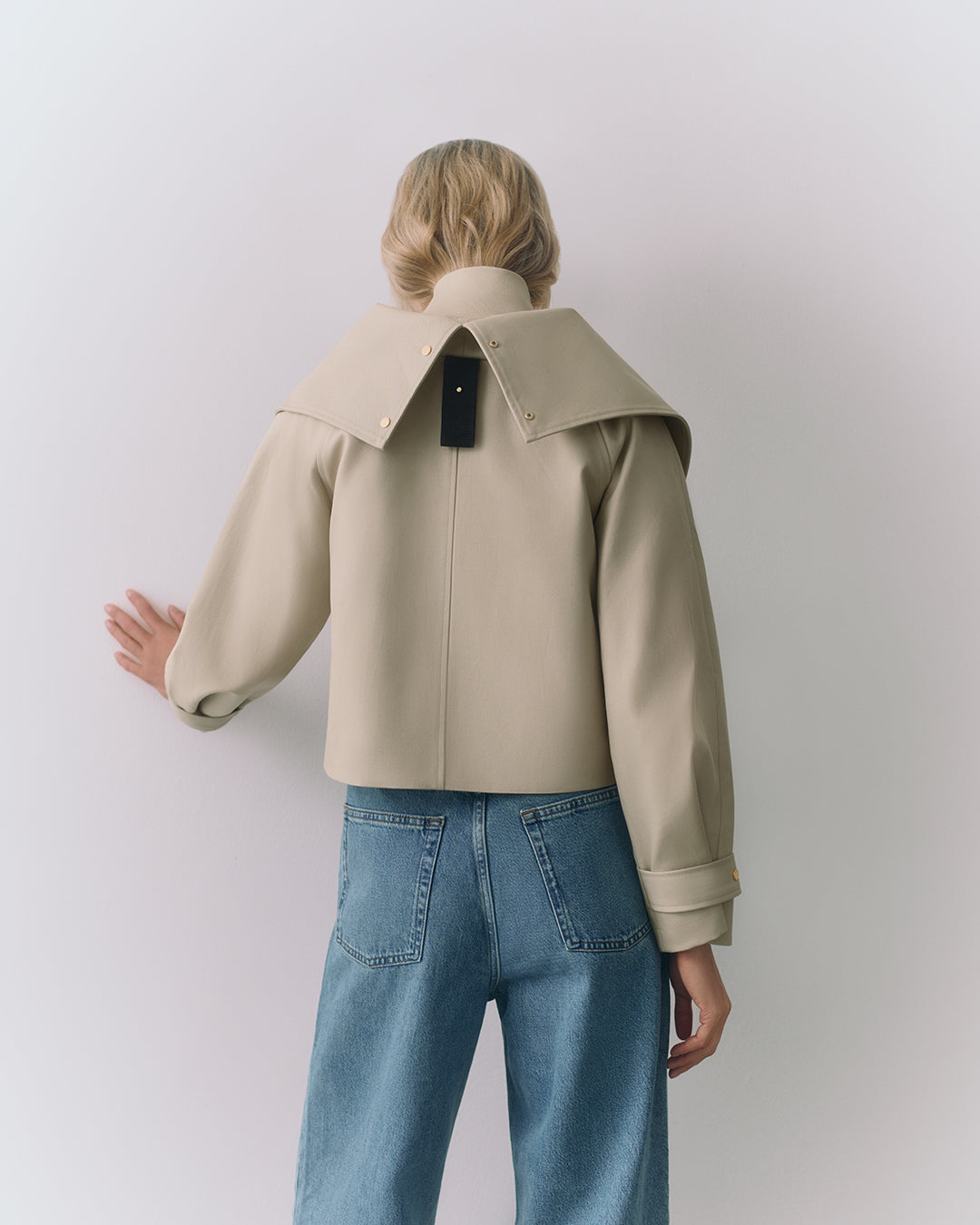 Overlay Collar Jacket