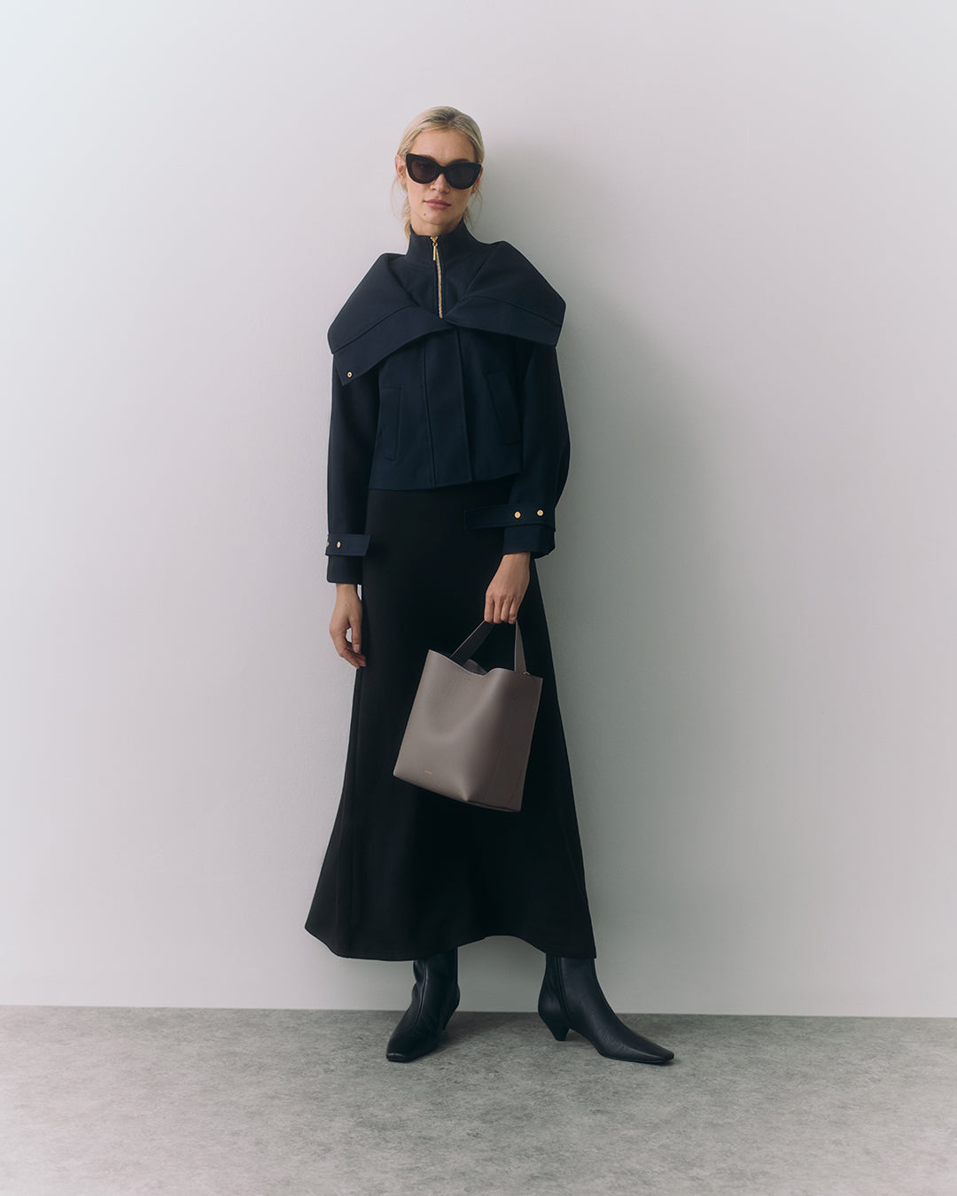 Overlay Collar Jacket