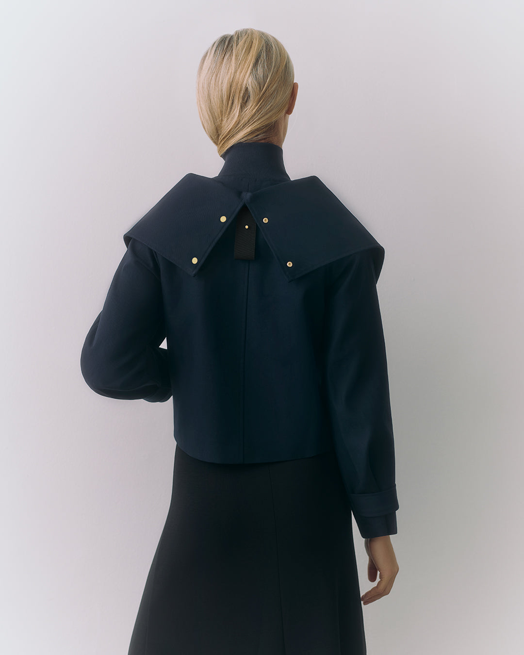 Overlay Collar Jacket