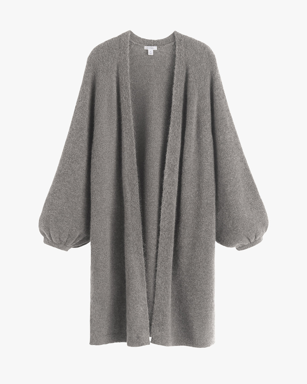 Alpaca Wool Long Cardigan