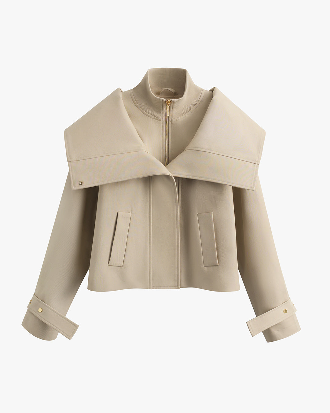 Overlay Collar Jacket