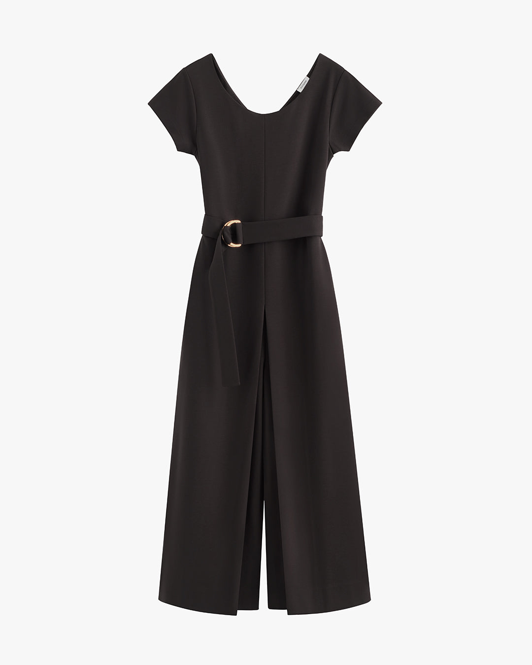 Ponte Pleated Jumpsuit
