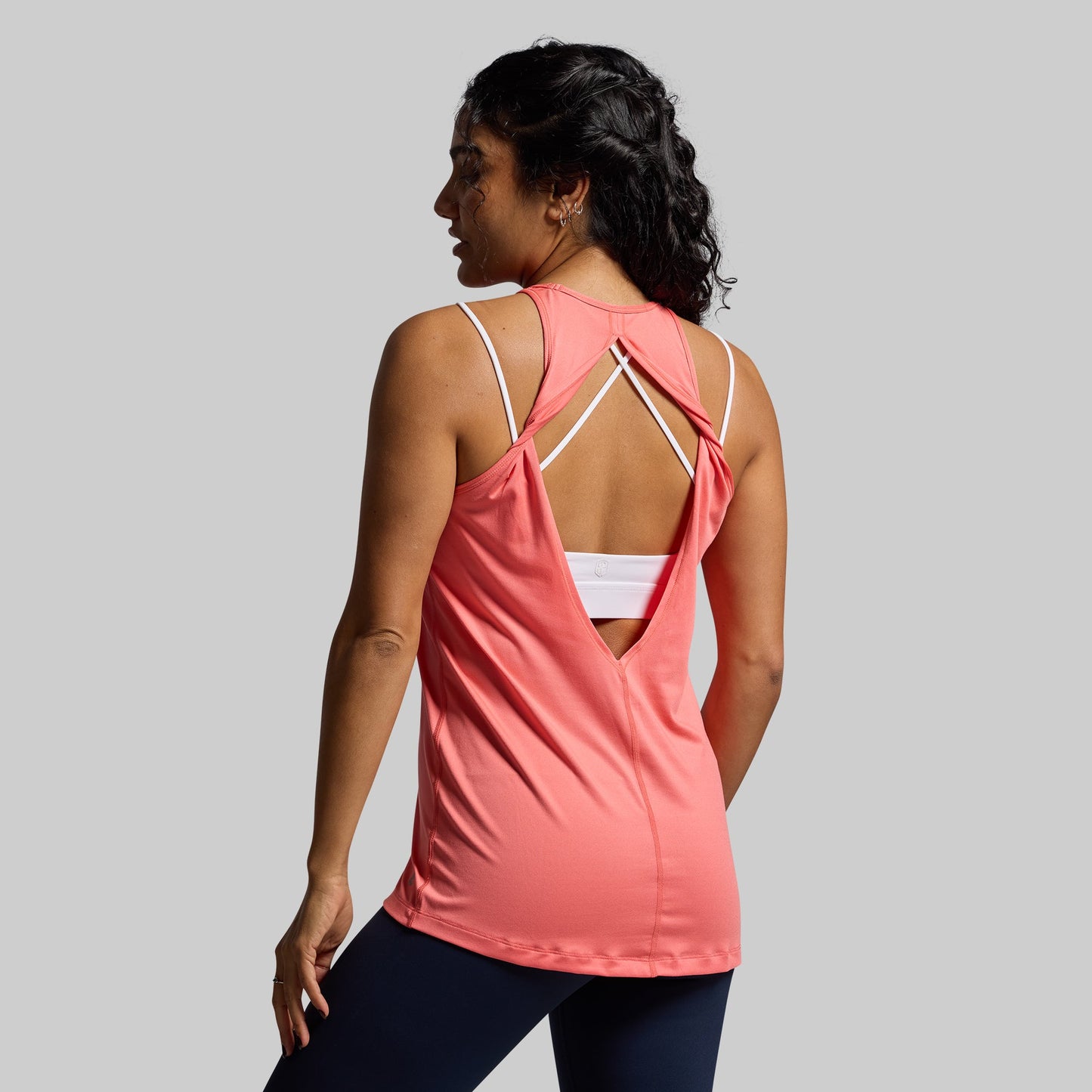 Edge Tank (Hot Peach)