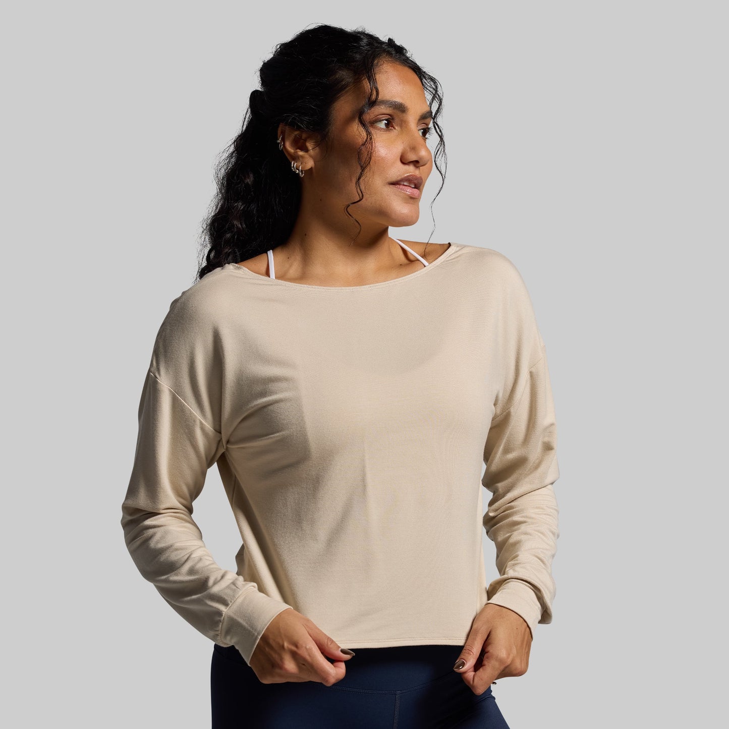 Two Ways Long Sleeve (Oatmeal)