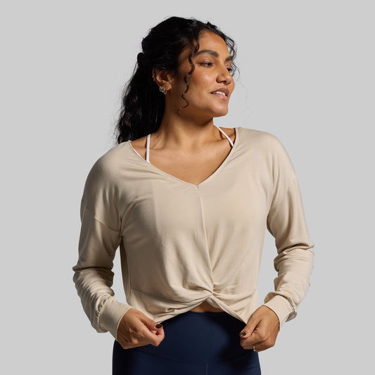 Two Ways Long Sleeve (Oatmeal)