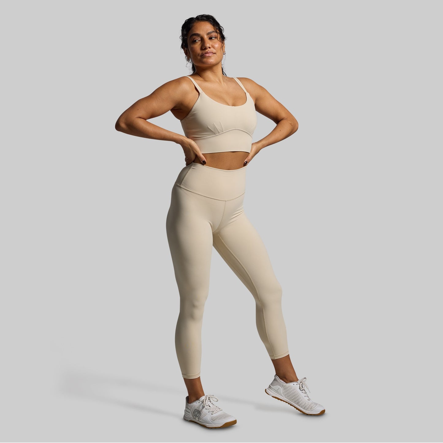 Your Go To Sports Bra (Oatmeal)