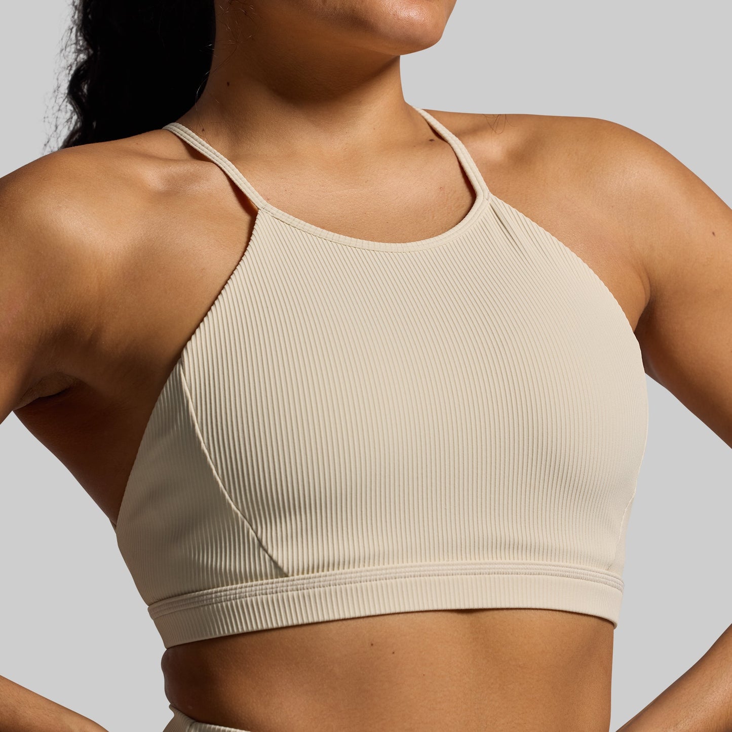 Break the Limits Sports Bra (Oatmeal)