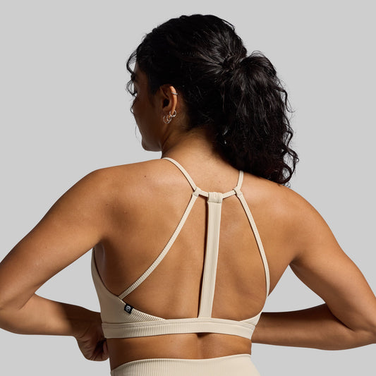 Break the Limits Sports Bra (Oatmeal)