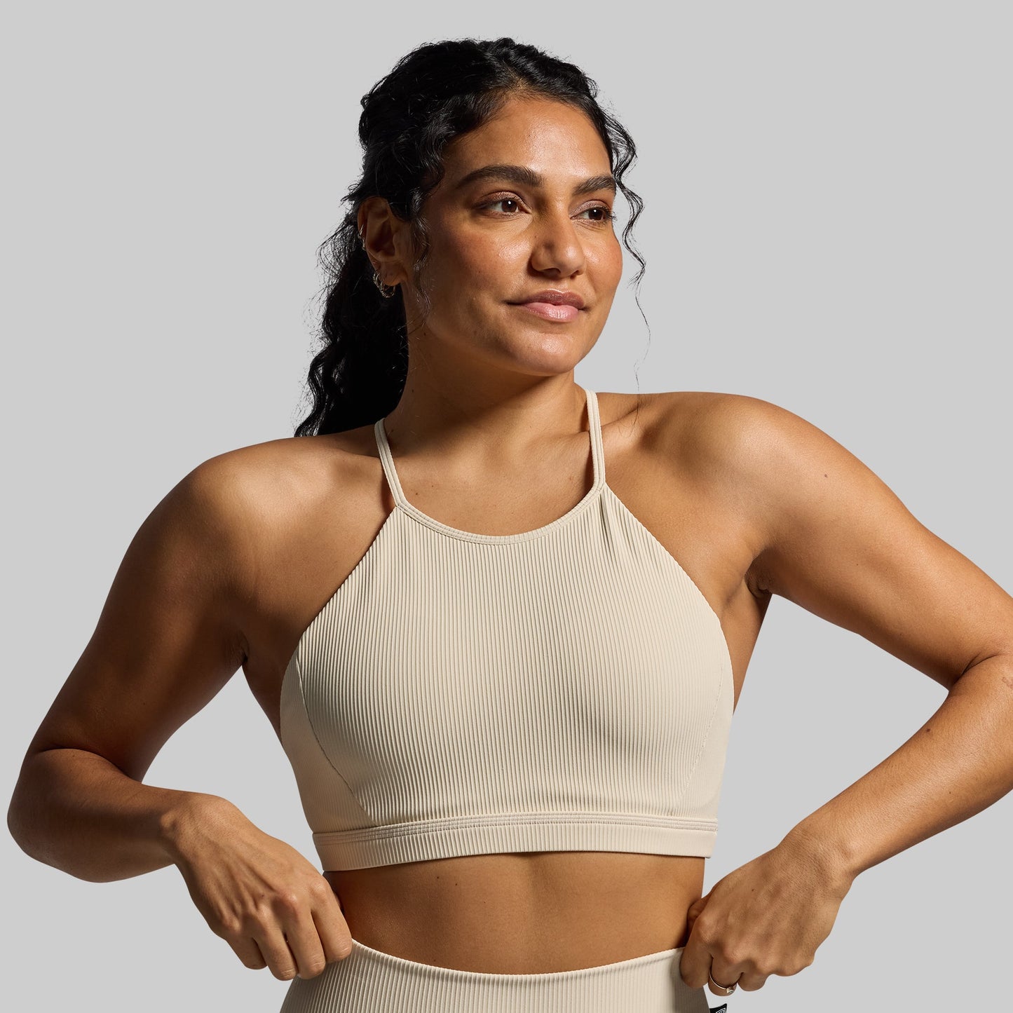 Break the Limits Sports Bra (Oatmeal)