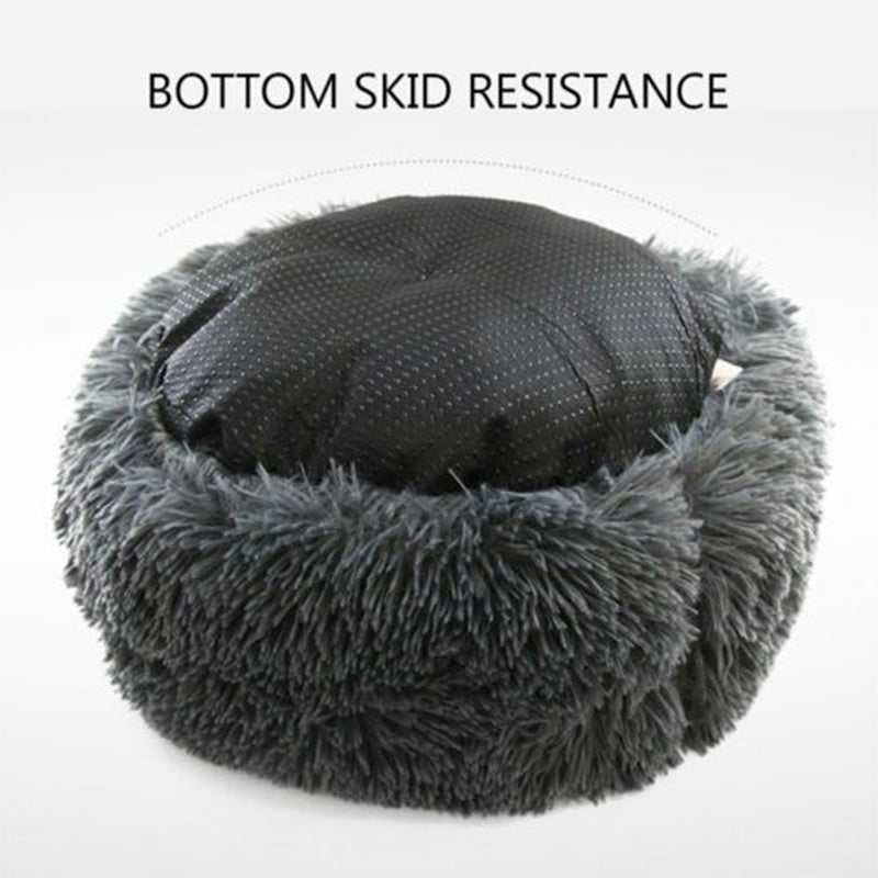 SnugglePaws Round Calming Pet Bed