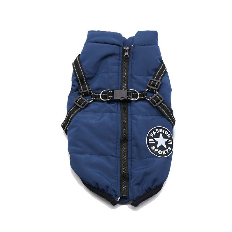 Snugglez Warm Padded Dog Coat