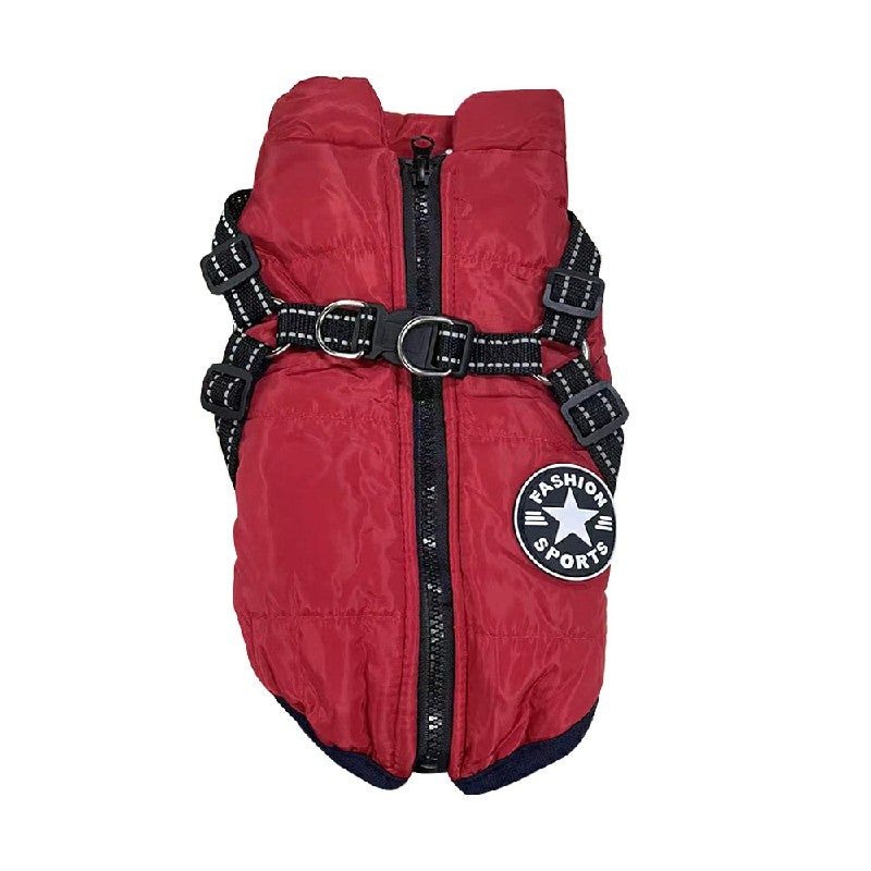 Snugglez Warm Padded Dog Coat