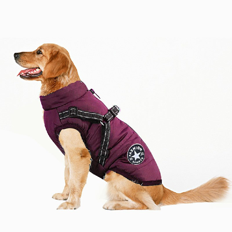 Snugglez Warm Padded Dog Coat