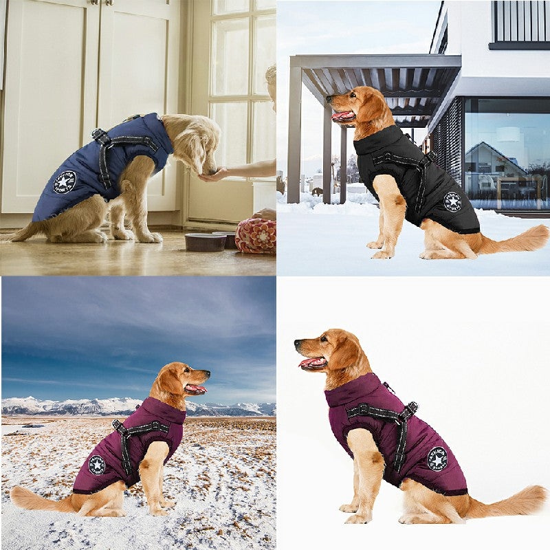 Snugglez Warm Padded Dog Coat