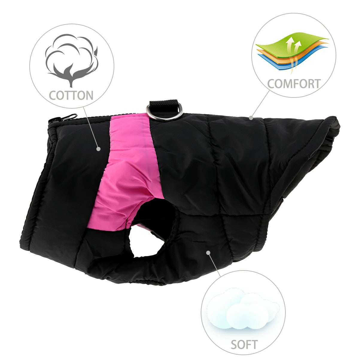 Dog Winter Puffer Jacket