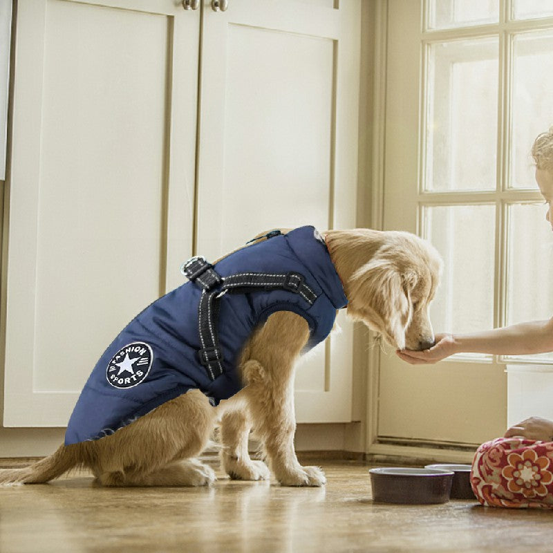 Snugglez Warm Padded Dog Coat