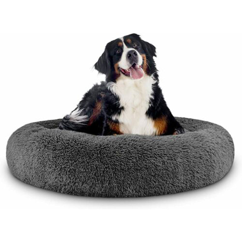 Plush Round Pet Bed