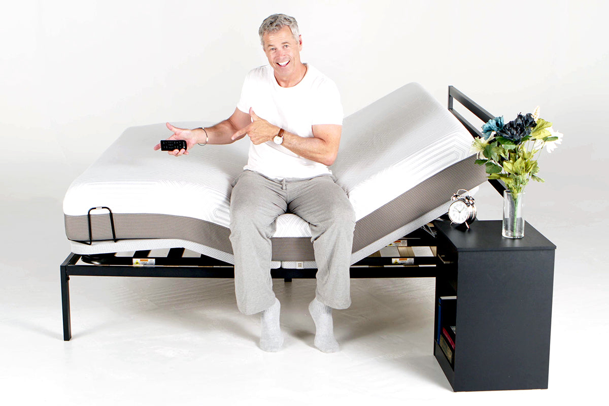 PowerLayer Ultra-Thin Adjustable Bed Frame