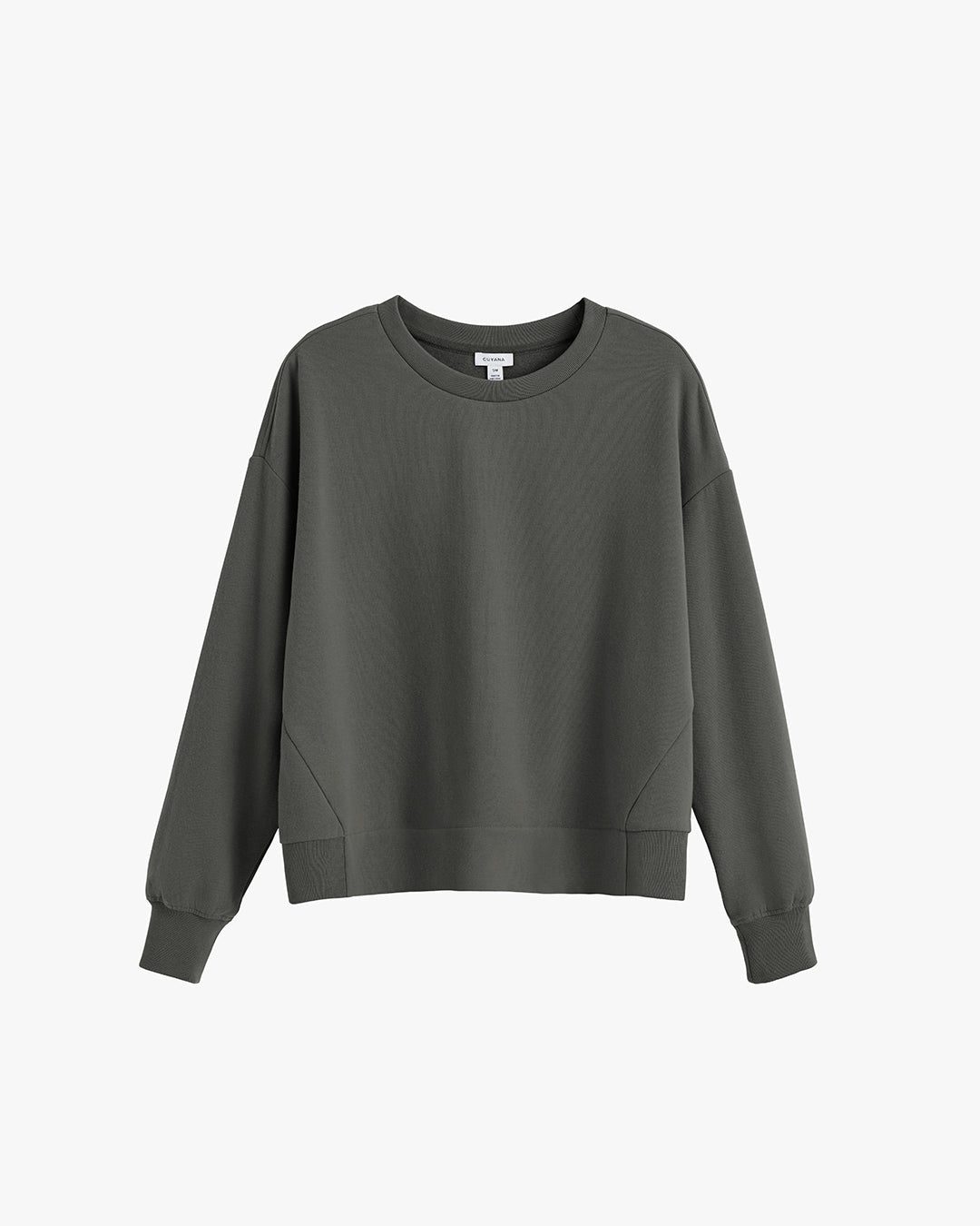 Fleece Cropped Sweatshirt