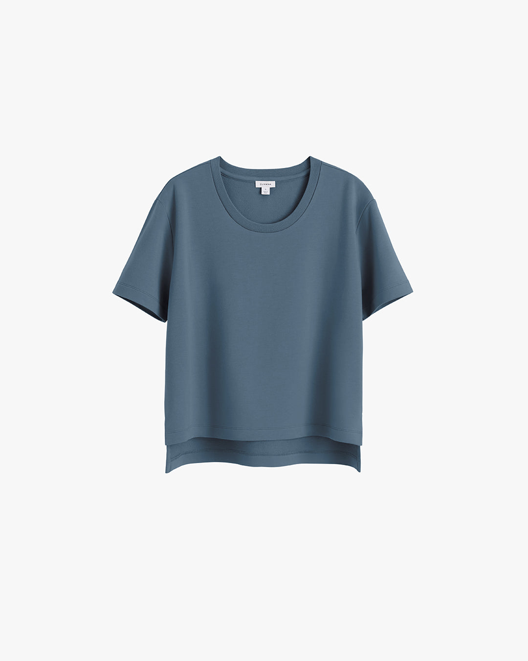French Terry Cropped Tee