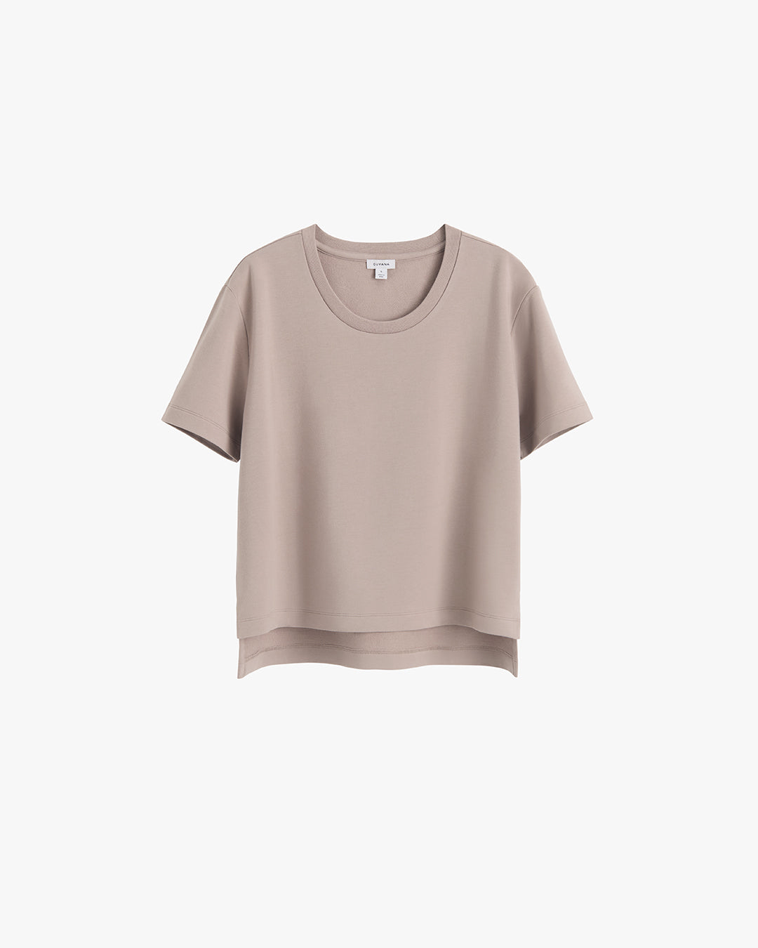 French Terry Cropped Tee