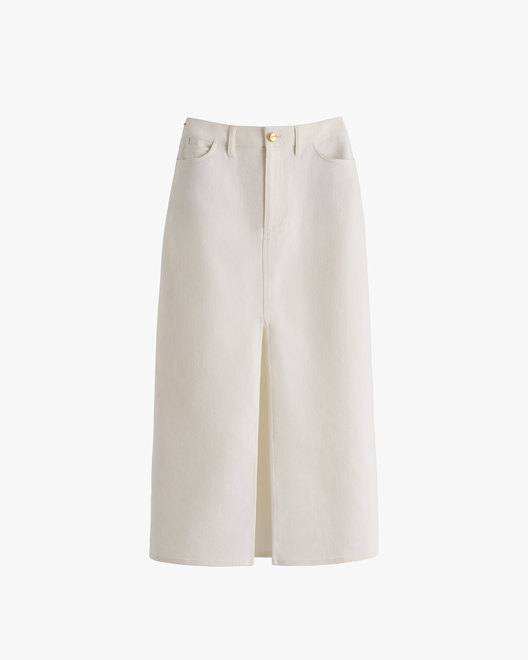 Front Slit Maxi Skirt