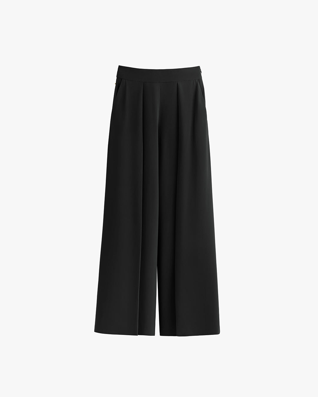 Silk Pleated Pant