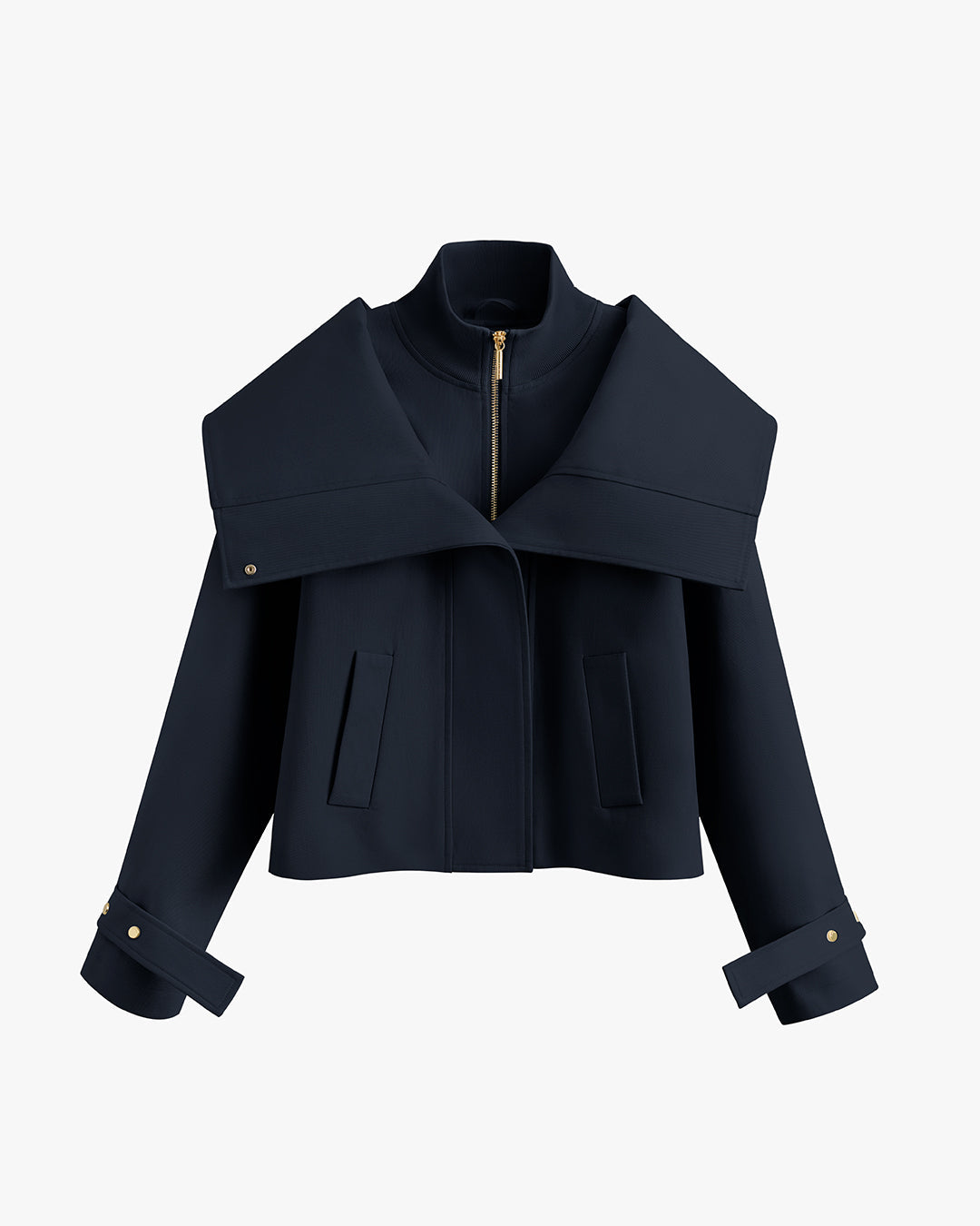 Overlay Collar Jacket