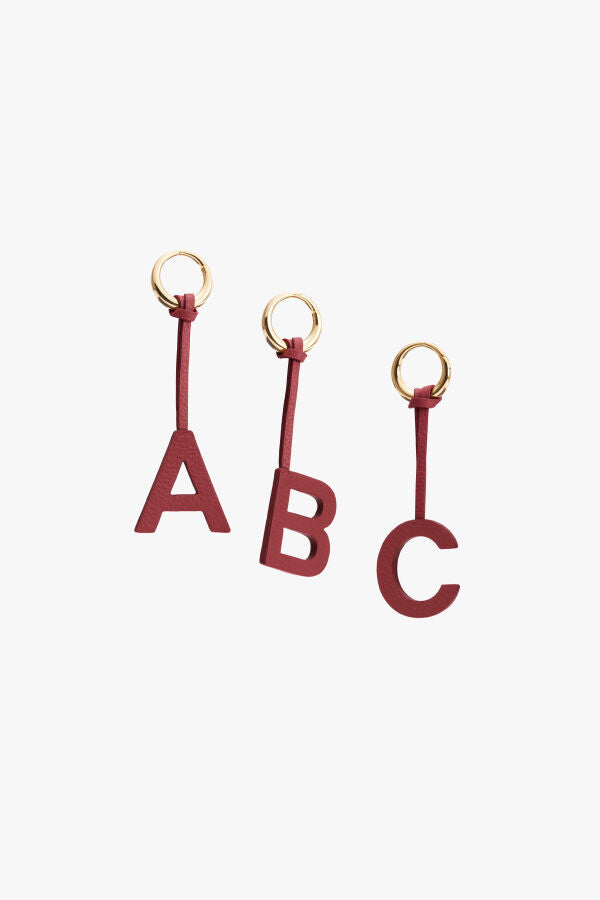 Letter Keychain F