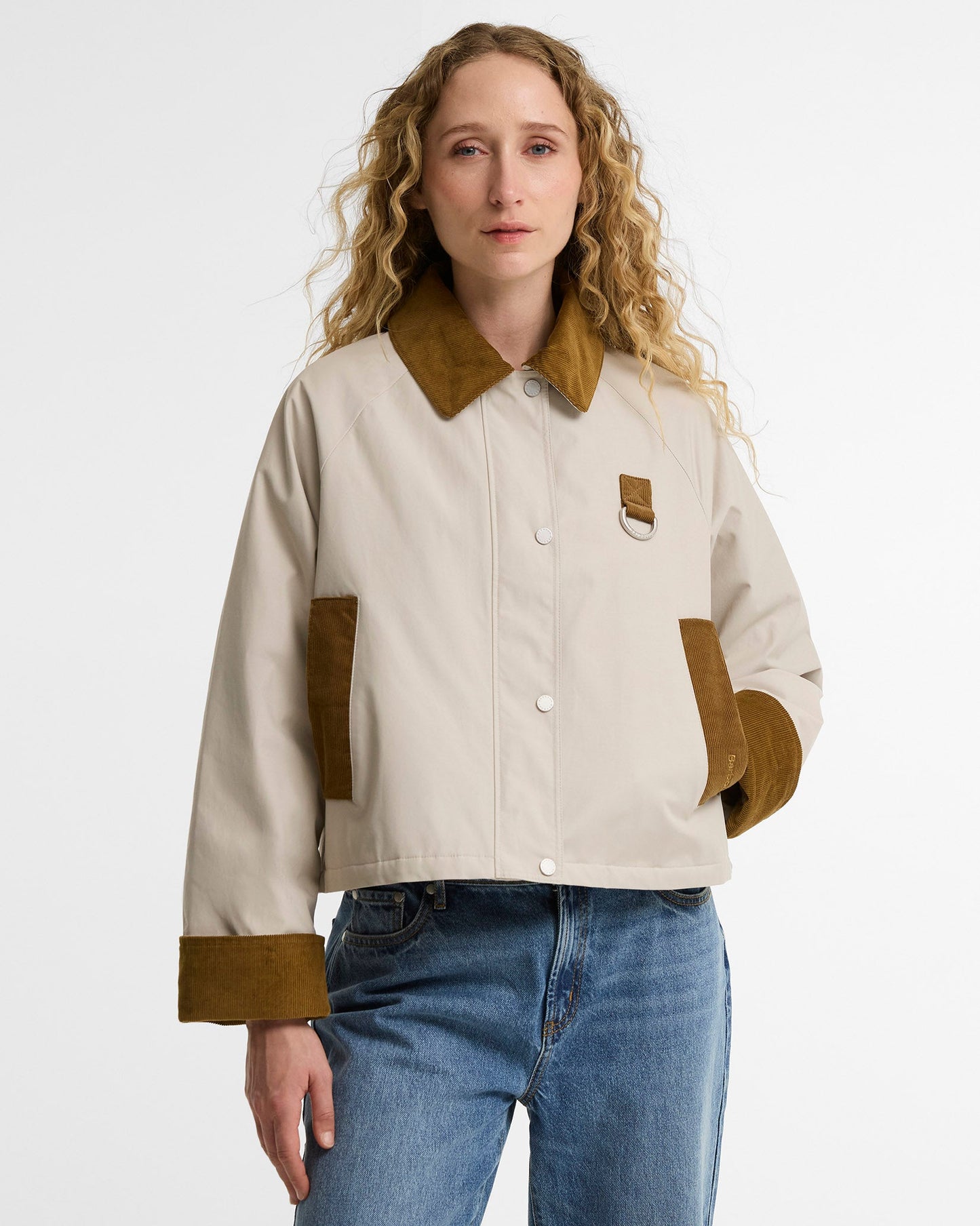 Mist Wendy Cropped Casual Jacket