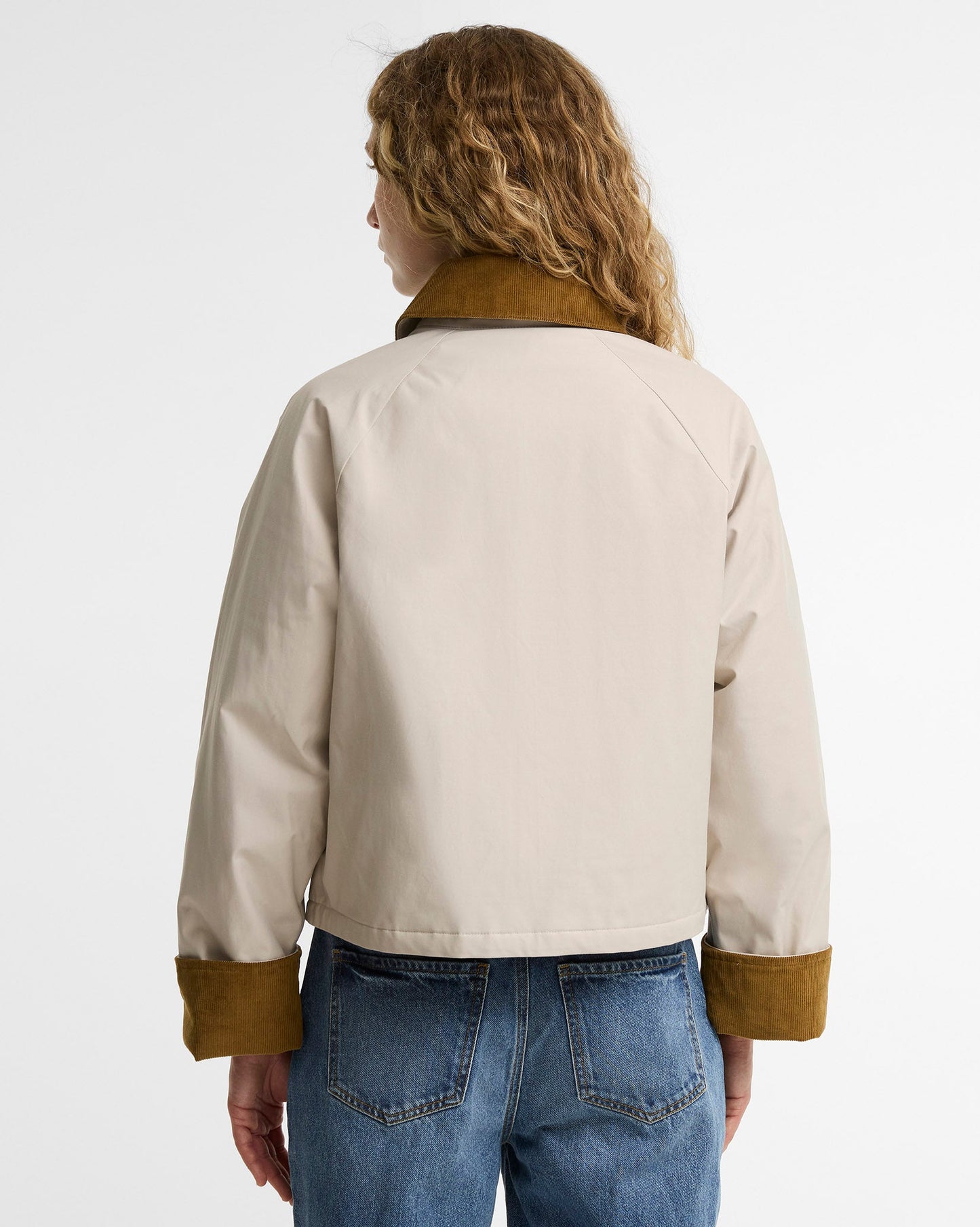 Mist Wendy Cropped Casual Jacket