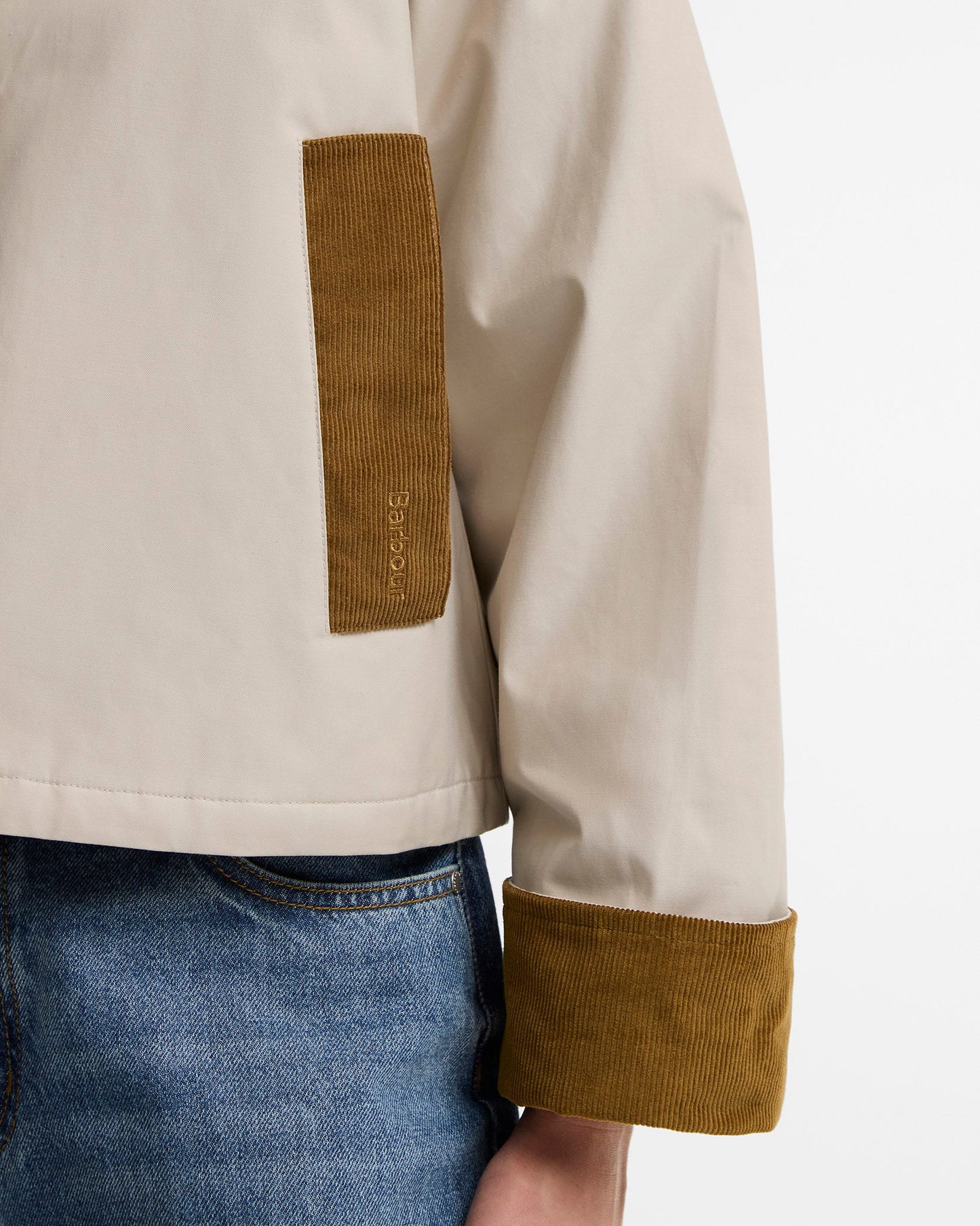 Mist Wendy Cropped Casual Jacket