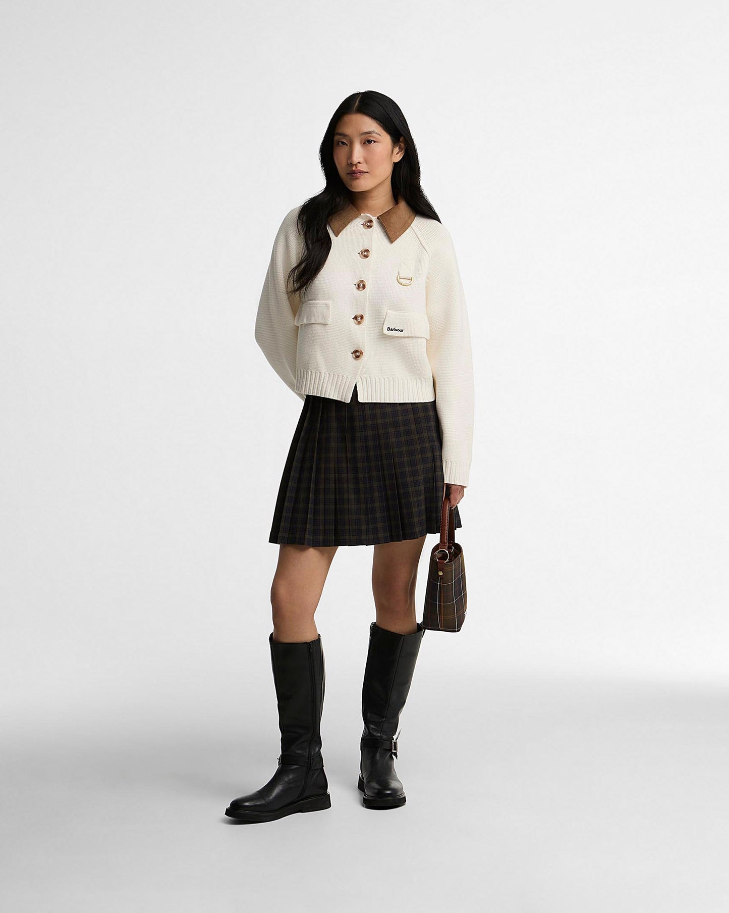 Ecru Alverstone Knitted Jacket