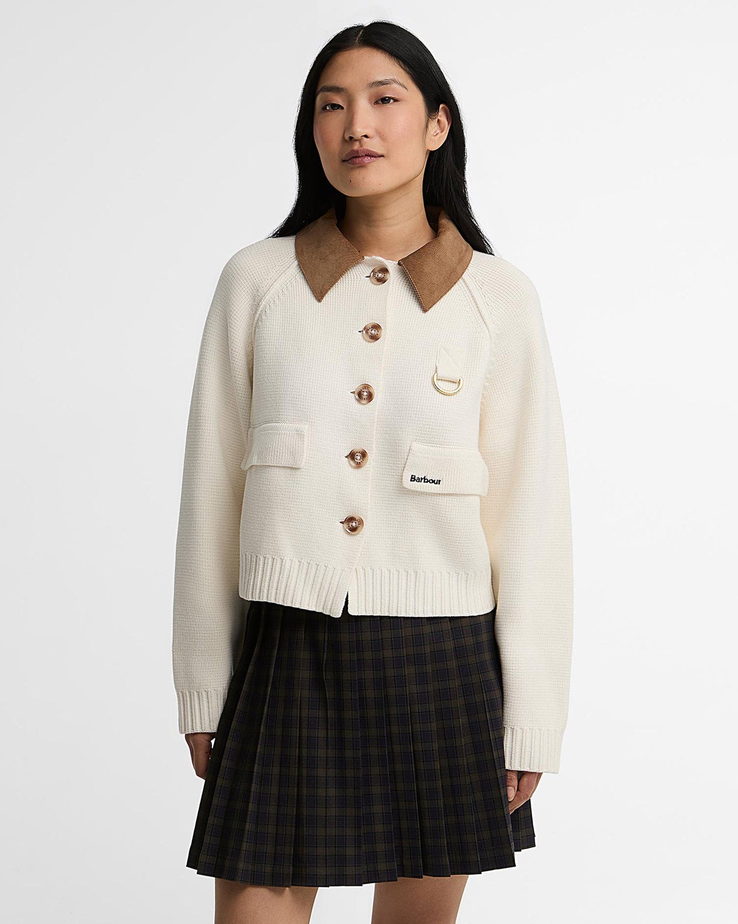 Ecru Alverstone Knitted Jacket