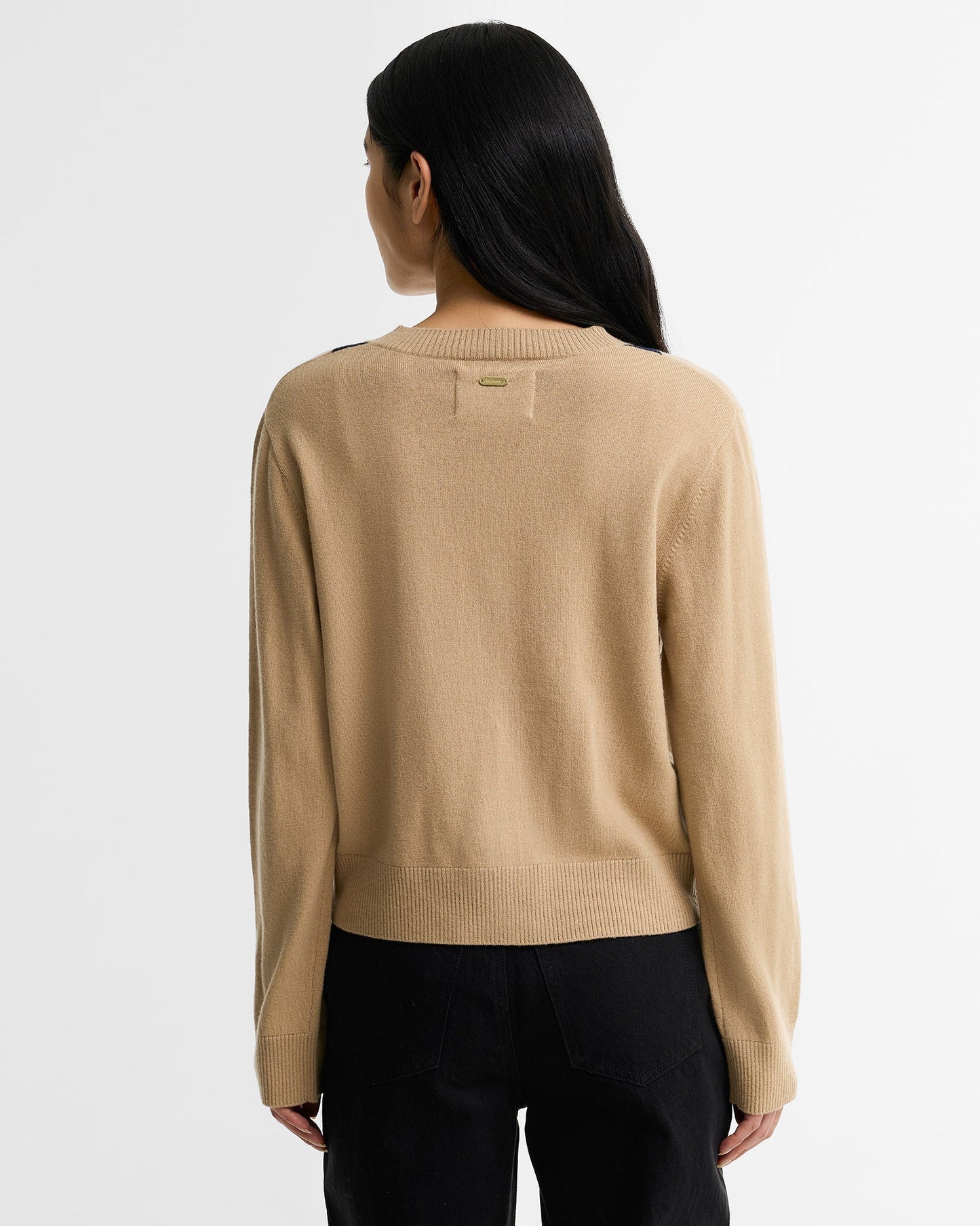 Warm Trench Mariana Knitted Diamond Cardigan