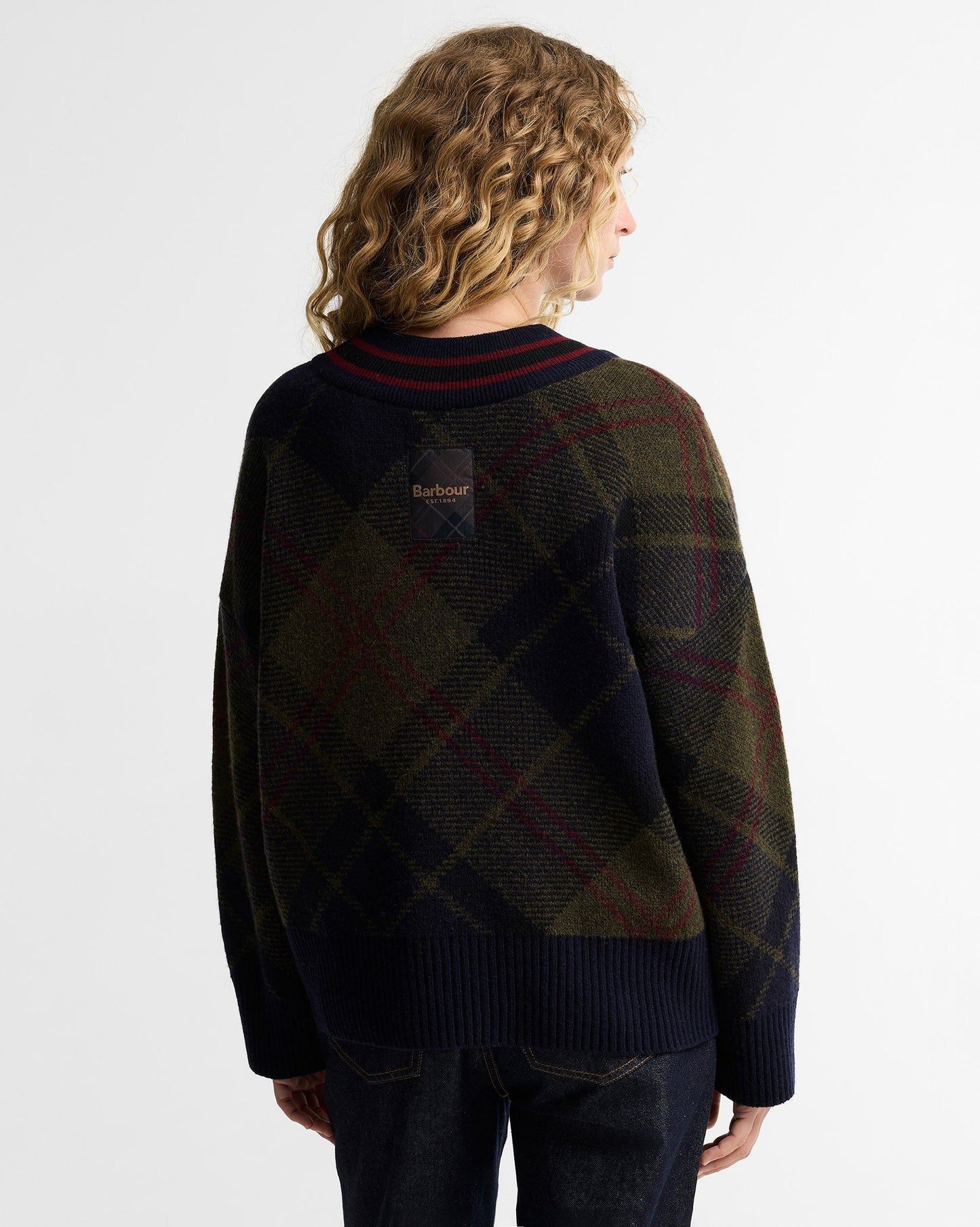 Shadow Classic Tartan Shae Knitted Jumper