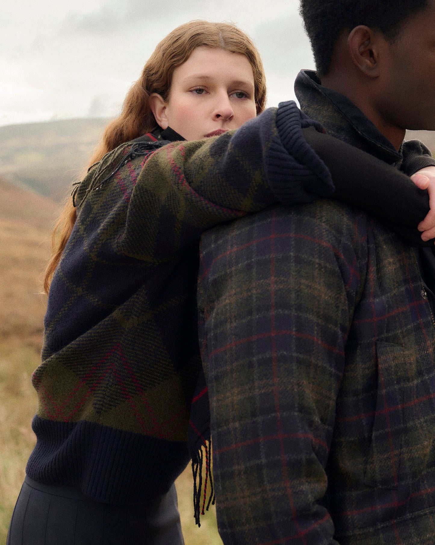 Shadow Classic Tartan Shae Knitted Jumper