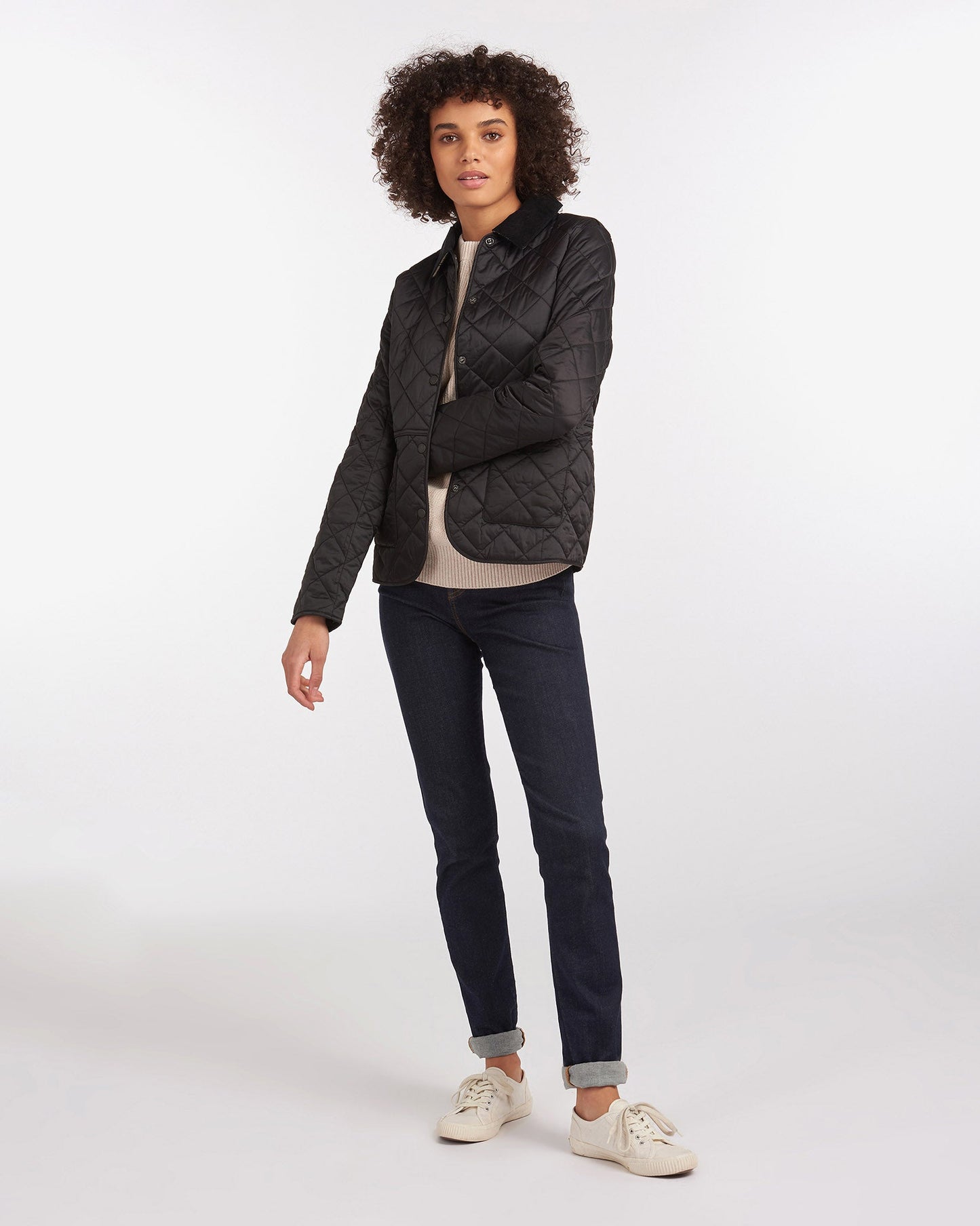 Black Deveron Quilted Jacket