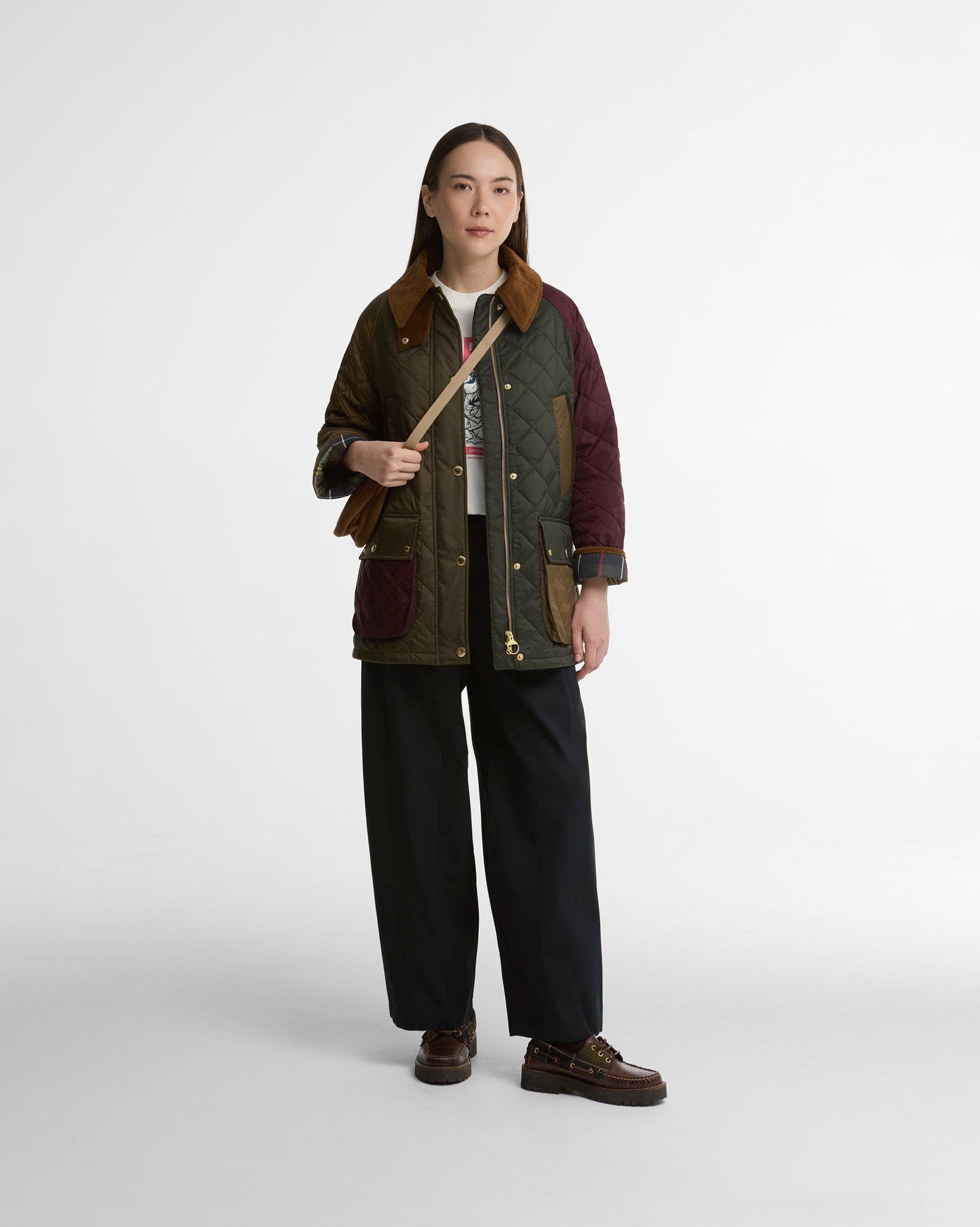 Patchwork Bedale Quilted Jacket