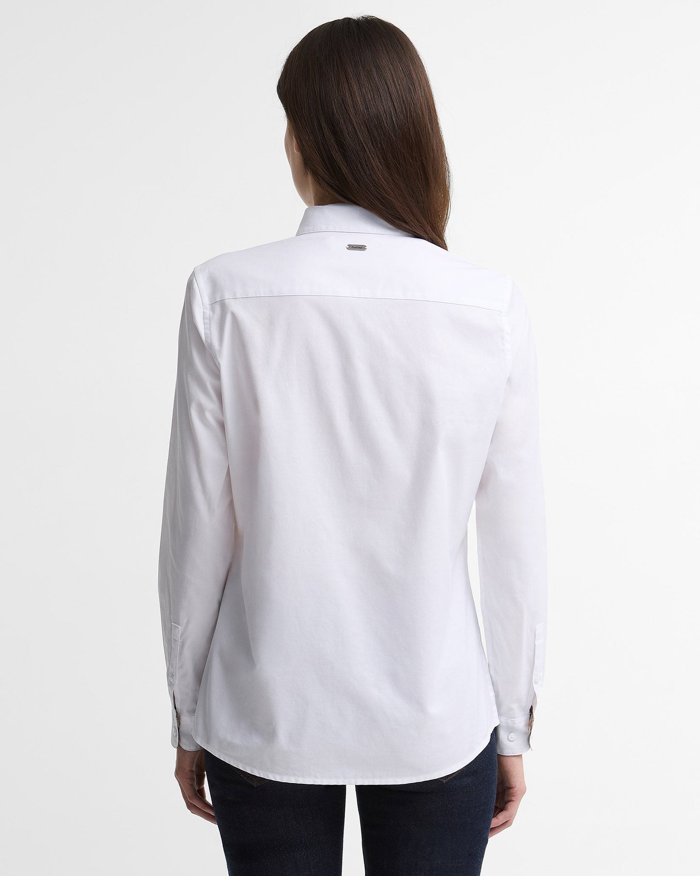 White Derwent Cotton Shirt