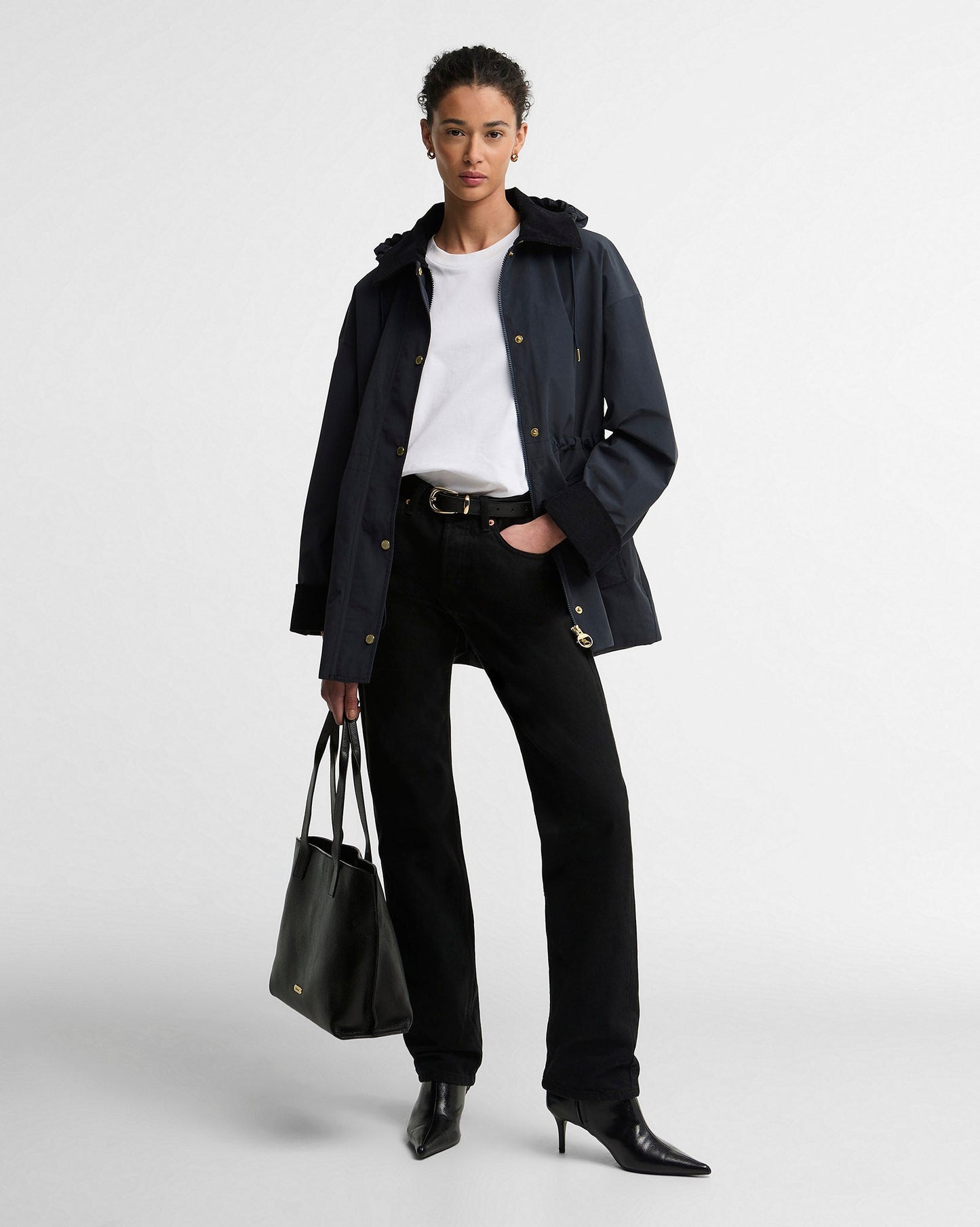 Dark Navy Evelyn Showerproof Jacket
