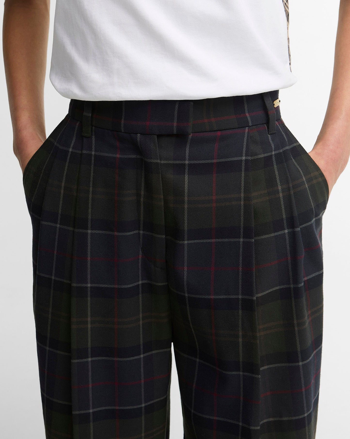 Shadow Classic Tartan Delilah Trousers