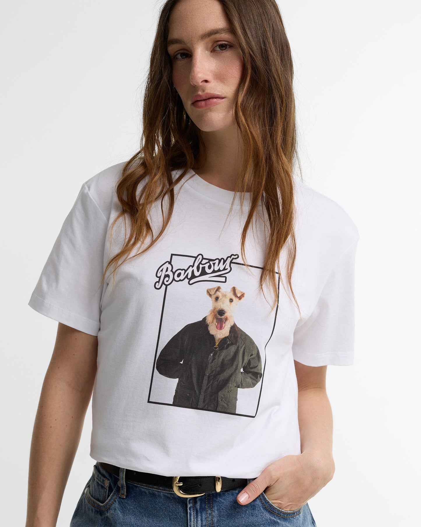 White Mariana Graphic T-Shirt