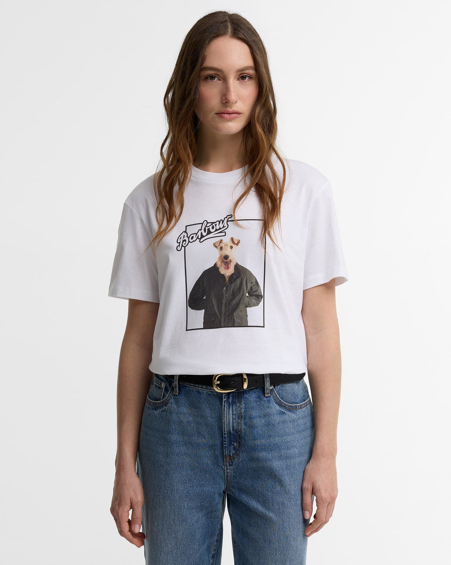White Mariana Graphic T-Shirt