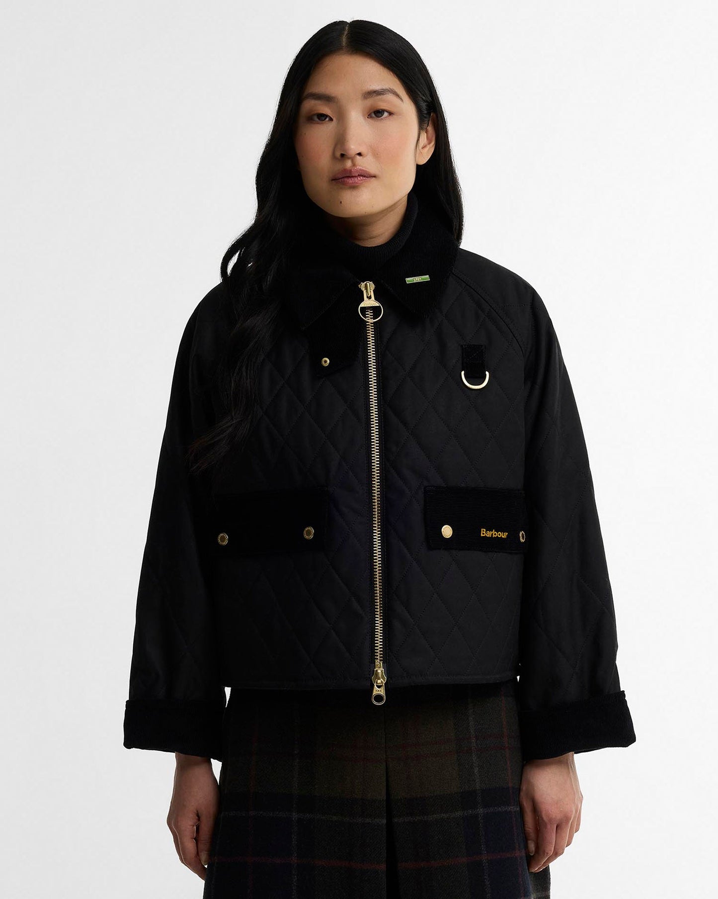 Classic Black Icons Spey Waxed Quilted Jacket