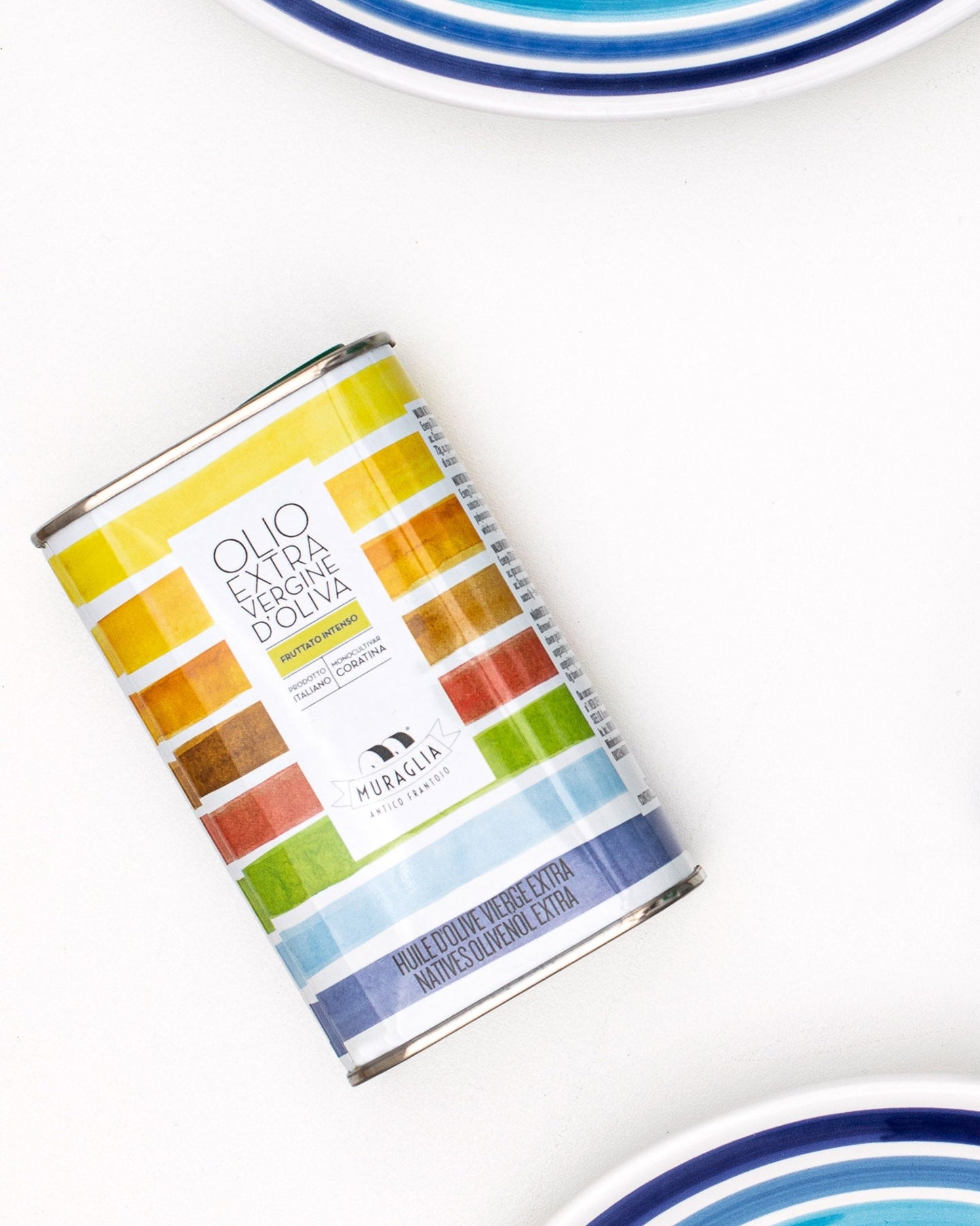Muraglia Medium Fruity Extra Virgin Olive Oil Rainbow Tin