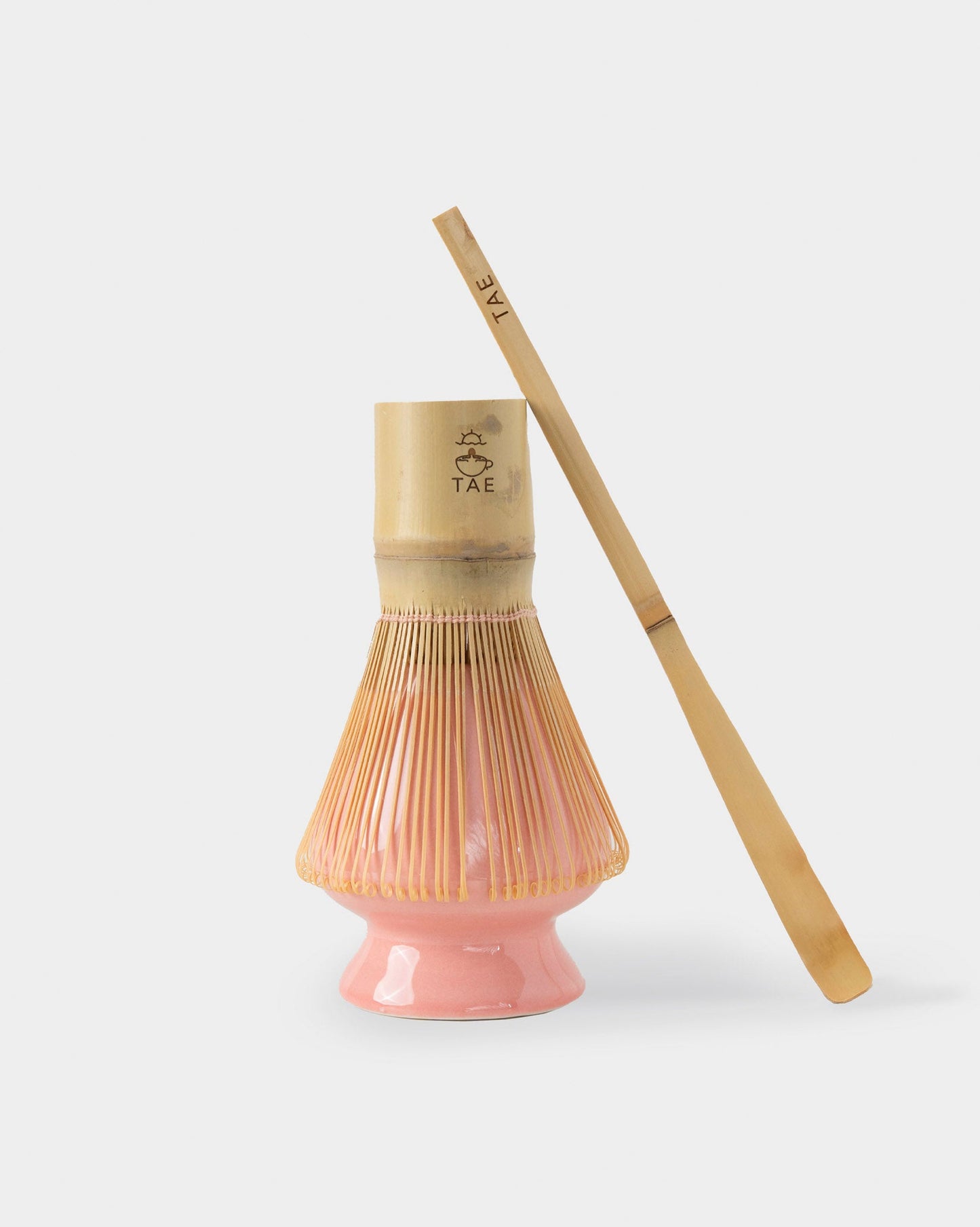 TAE Pink Matcha Whisk Set