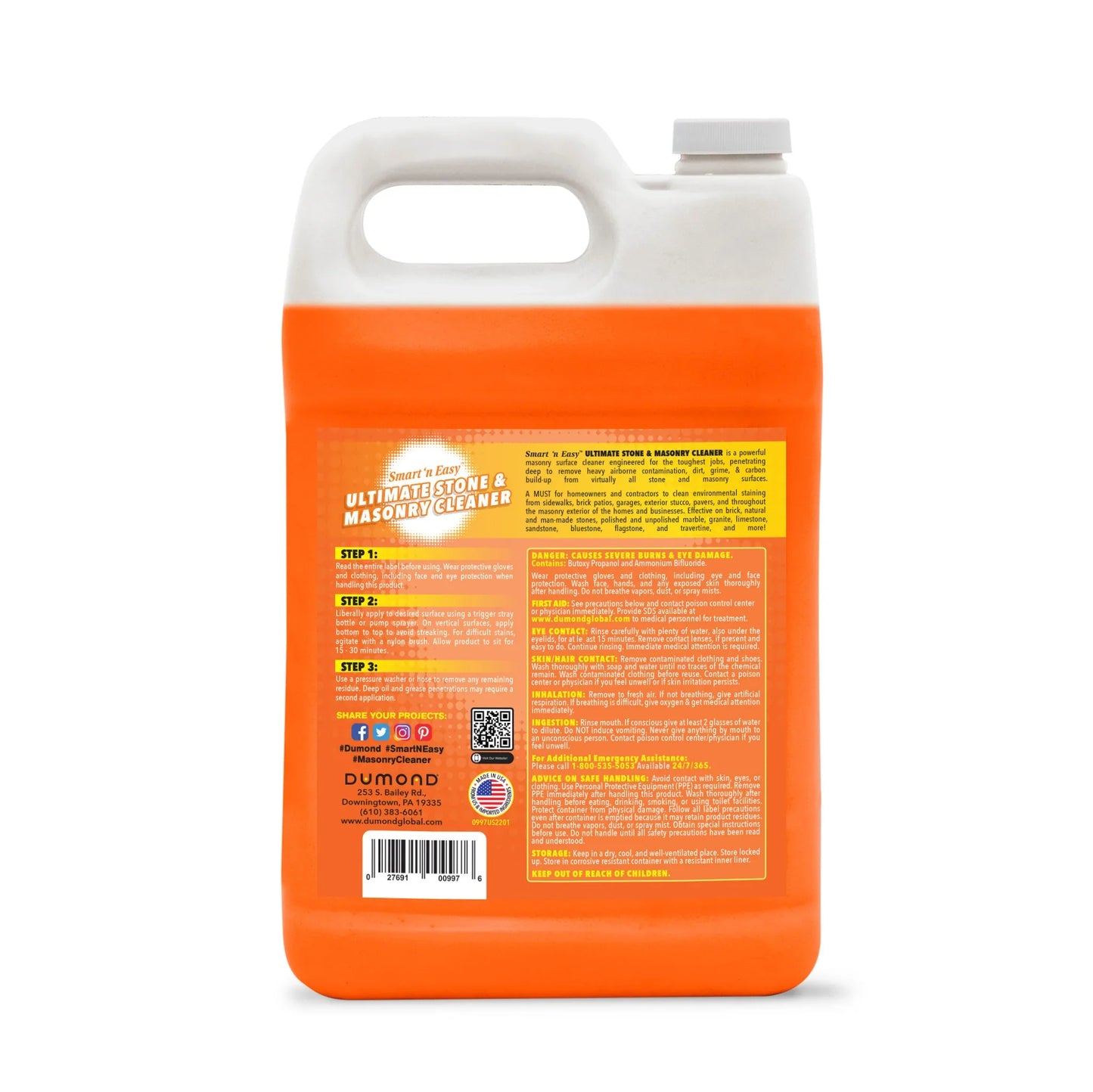 Smart ‘n Easy Ultimate Stone & Masonry Cleaner (1 Gallon)