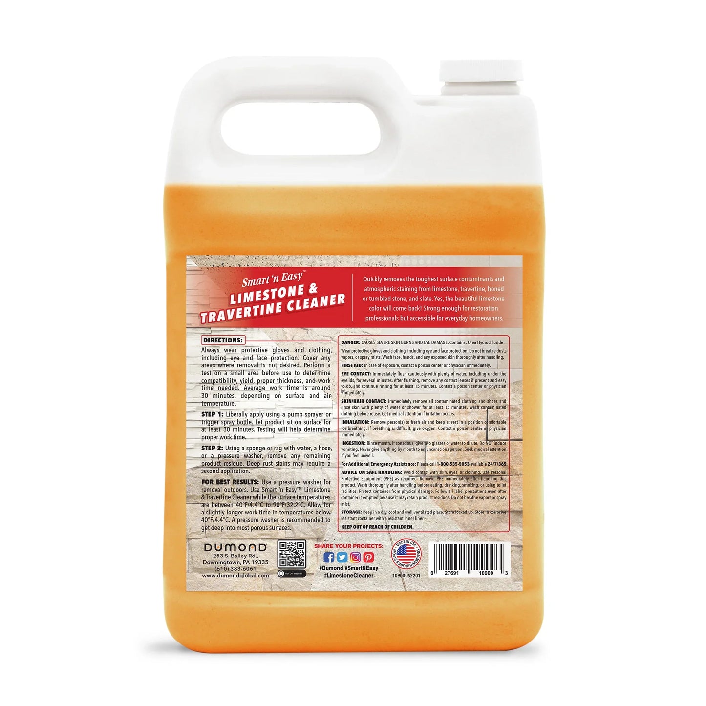 Smart ‘n Easy Limestone & Travertine Cleaner (1 Gallon)